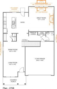 Parker Floor-Plan First Floor
